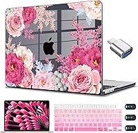 Vista 26 de CISSOOK Funda compatible con MacBook Air de 15 pulgadas 2023 2024 2025 2026 versión M5 A3448 M4 A3241 M3 A3114 M2 A2941, carcasa rígida de plástico