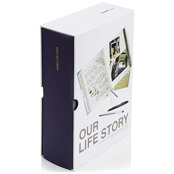 Suck UK Our Life Story Journal and Personal Diary - Anniversary, Birthday, Christening, Wedding