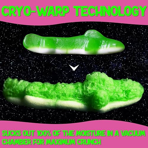 Miniatura 6 de The UFO Pack - Paquete variado de dulces liofilizados prémium con 9 tipos de dulces liofilizados, crujientes cósmicos liofilizados, Hi Chews,