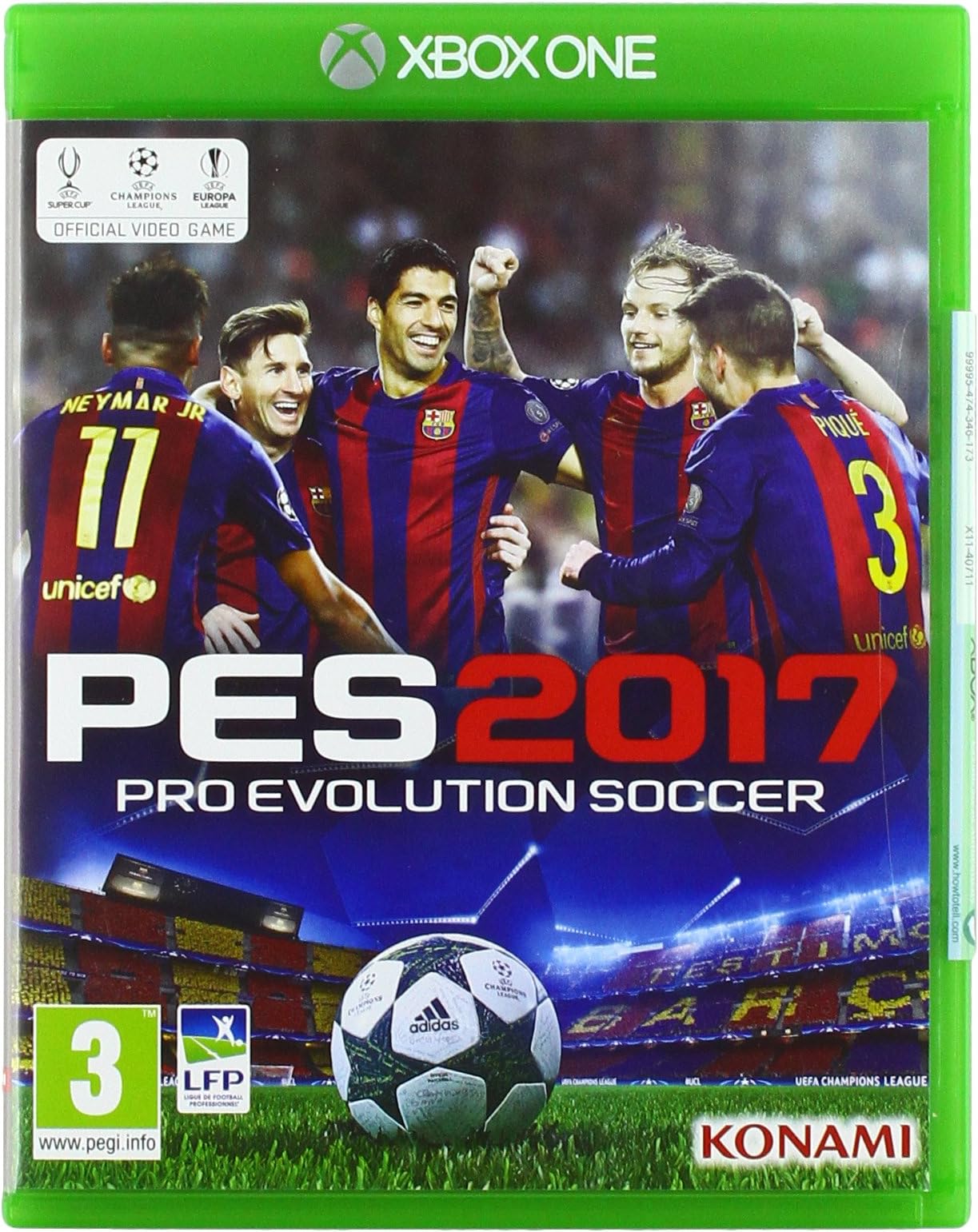 pes 2017 : pro evolution soccer