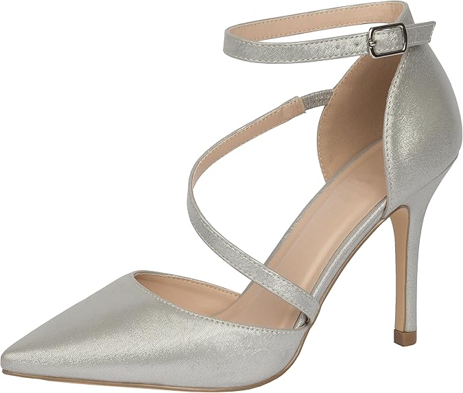 silver pumps size 11