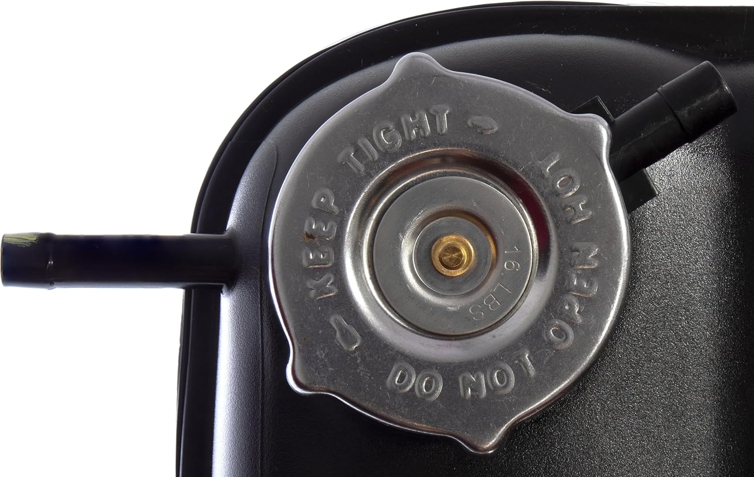 APDTY 5072602AB Coolant Water Overflow Degas Reservoir Bottle Complete w/Cap Compatible With 2002-2003 Dodge Ram 1500 2500 3500 Pickup 3.7L 4.7L or 5.7L Hemi Engine (Except 8.0L Gas or 5.9L Diesel)