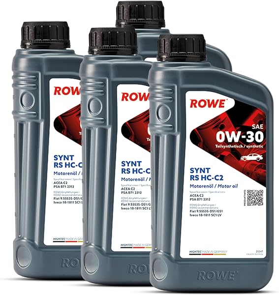 ROWE HIGHTEC SYNT RS SAE 0W-30 HC-C2 OIL-CODE 20247-0010-99 (5) - 5
