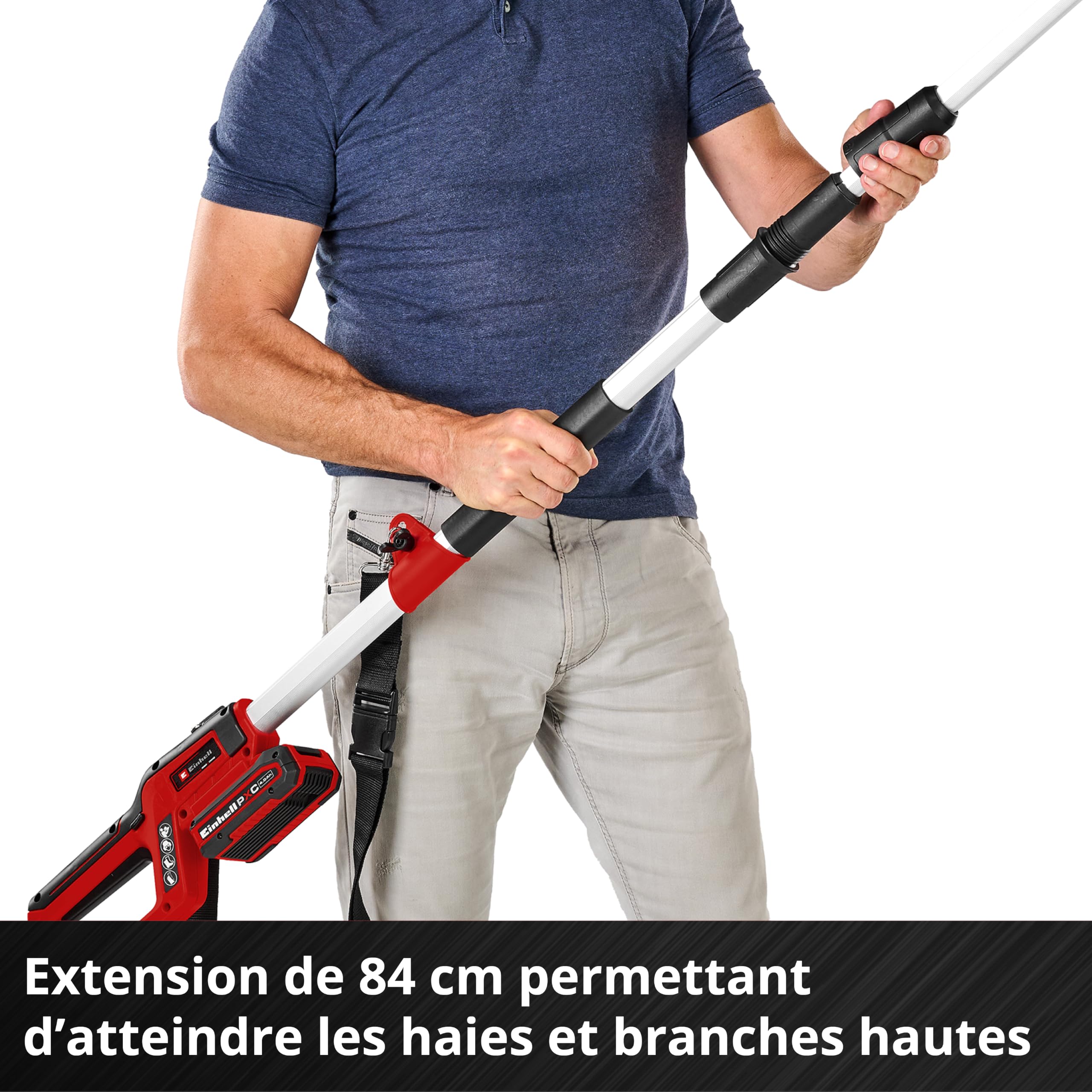 Einhell Outil Multifonctions sans Fil GC-HC 18/4520 Li T-Solo