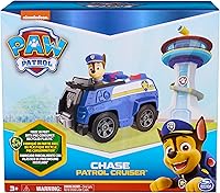 Vista 8 de Paw Patrol, Patrulla de Chase, Vehículo de juguete con figura de acción coleccionable, juguetes para niños con conciencia sostenible para niños