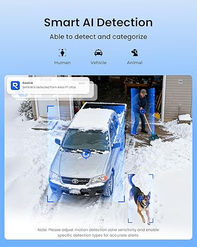 Miniatura 6 de REOLINK Altas PT Ultra - Cámaras de seguridad solar 4K inalámbricas para exteriores, primeros 10 segundos pre-grabados en cámaras de batería para