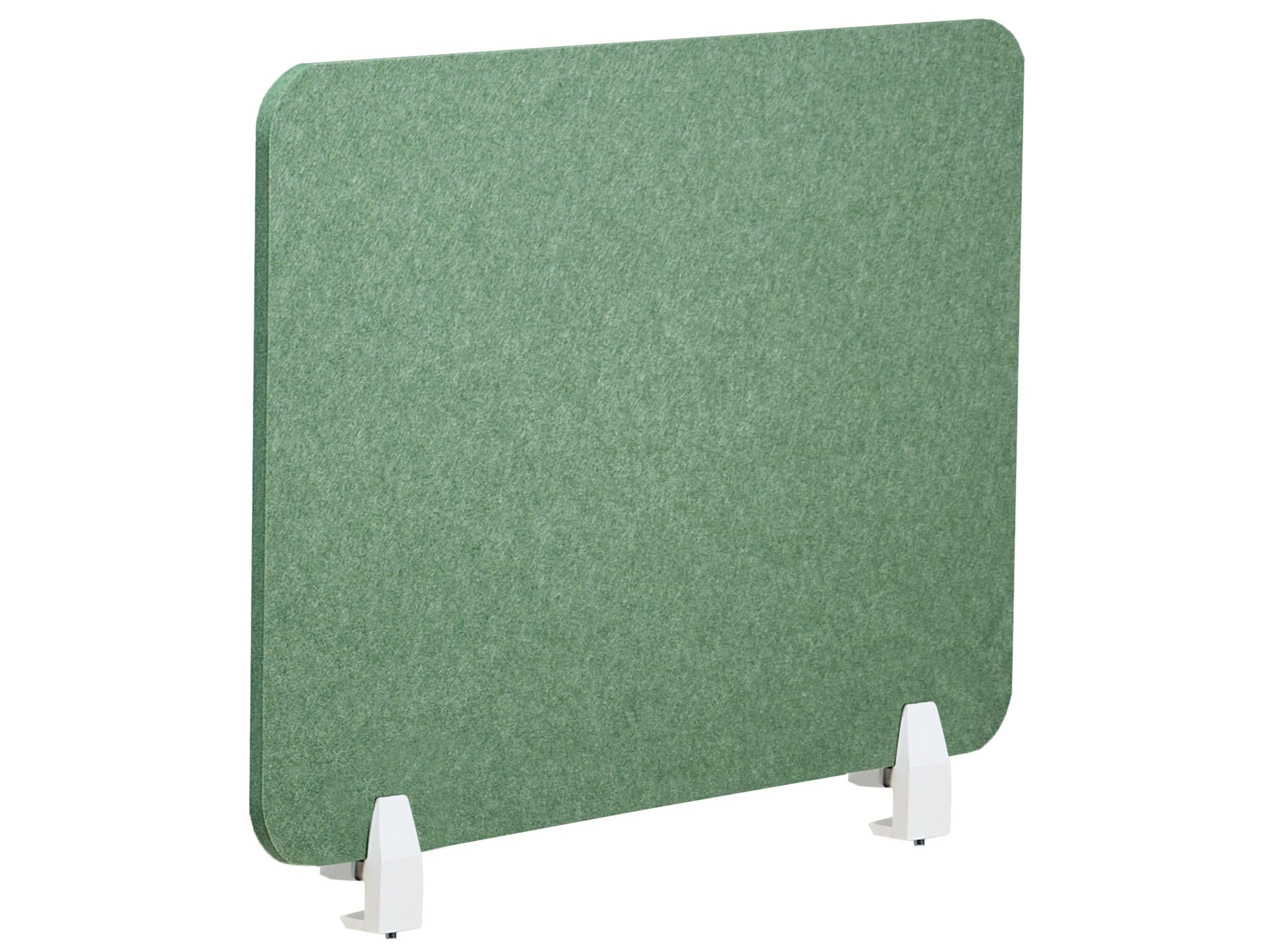 Schreibtisch Trennwand Akustik Polster grün 80 x 50 cm Schallschutz Split