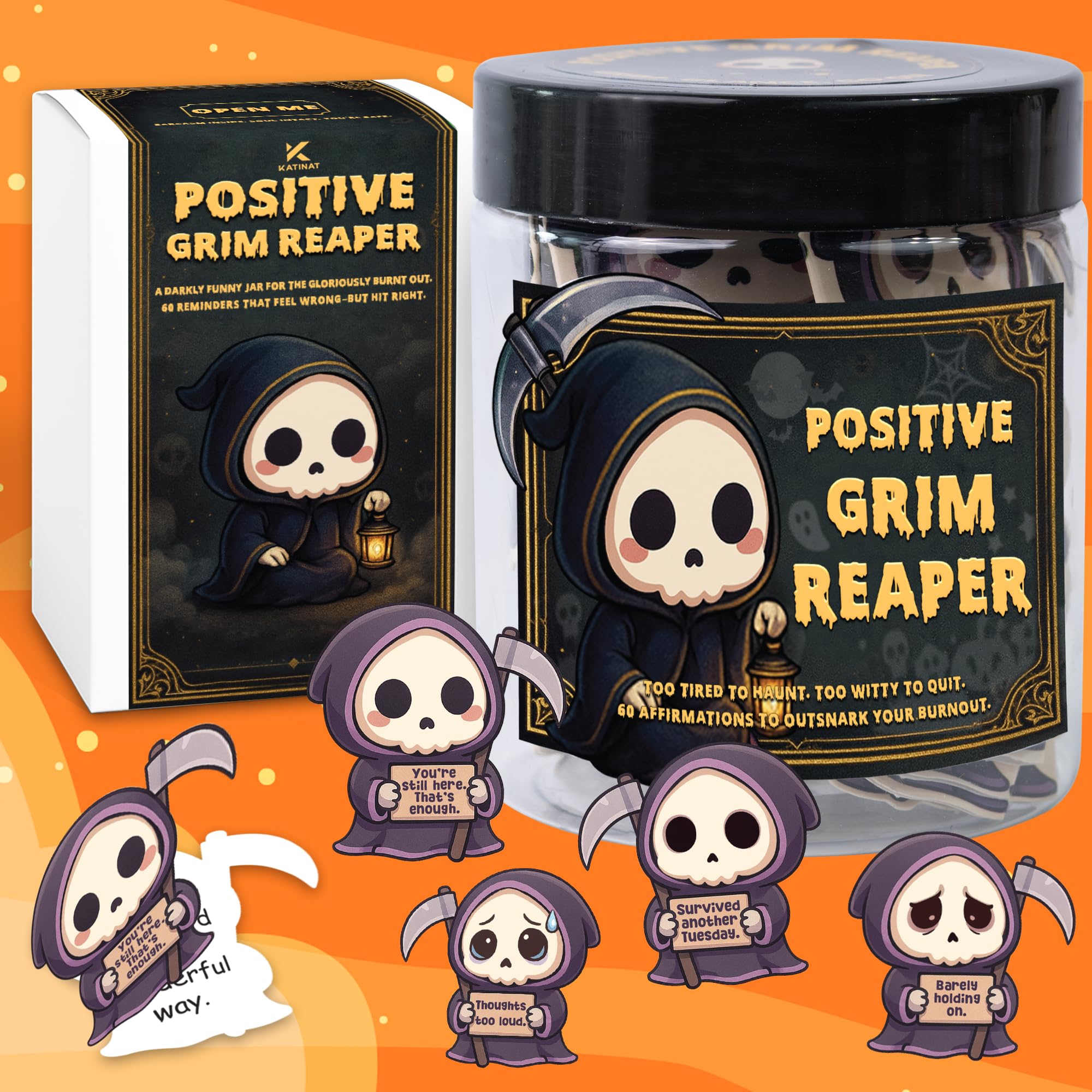 Emotional Support Grim Reaper 