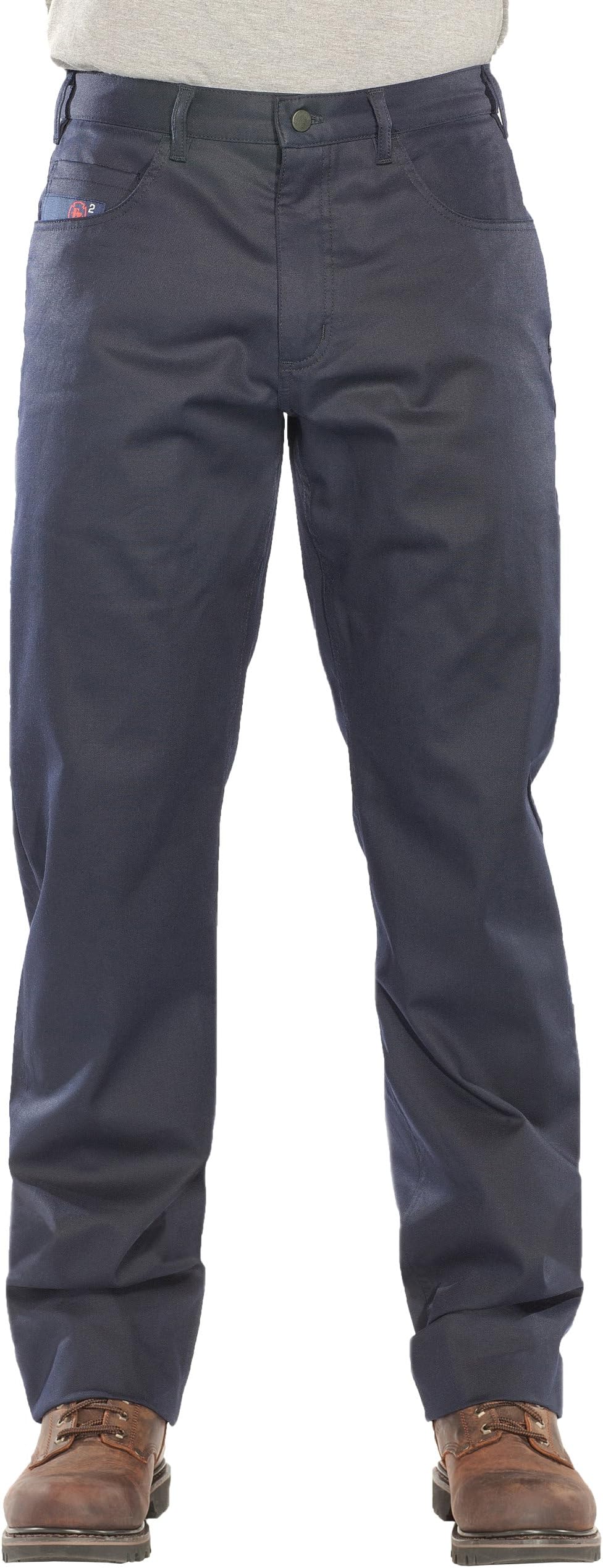 Benchmark Men's Flame Resistant 2nd Skin Ultra-light Shirt, Moisture Management, Inherent Blend, HRC 1 ,3X-Large