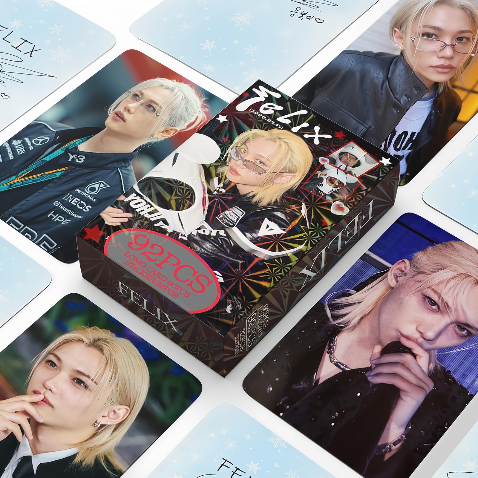 PYAJUU Stray Kids Photocards DO IT Álbum Cartões de fotos