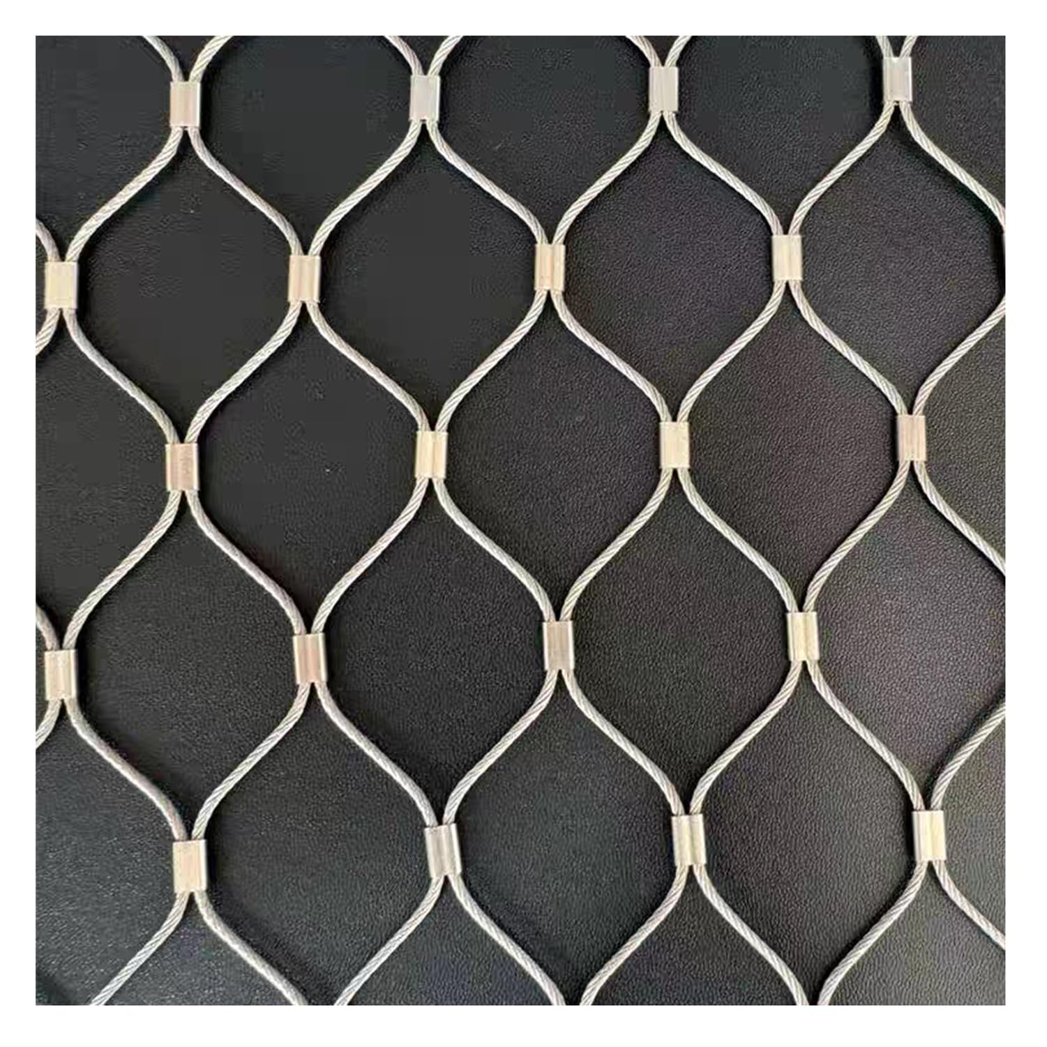 GLDYTVF Stainless Steel Woven Wire Mesh 304 Stainless Steel Rope Net, Wire Mesh Fencing Impact-resistant Railing Safety Net Football Field Garden Farm Protection Net