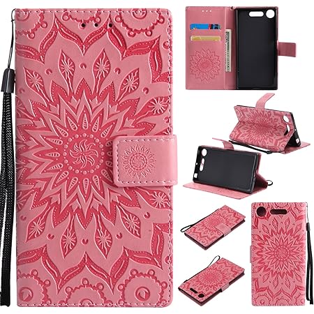Amazon Sony Xperia Xz1 ケース 手帳型 So 01k Sov36 701so 高級puレザーケース 可愛いオシャレ 横開きスマホケース カードポケット付き 財布型 純色 Tpu 花柄 エクスペリア Xz1ケース カバー 耐衝撃 マグネット対応 装着やすい 専用カバー ストラップ付き Xperia Xz1
