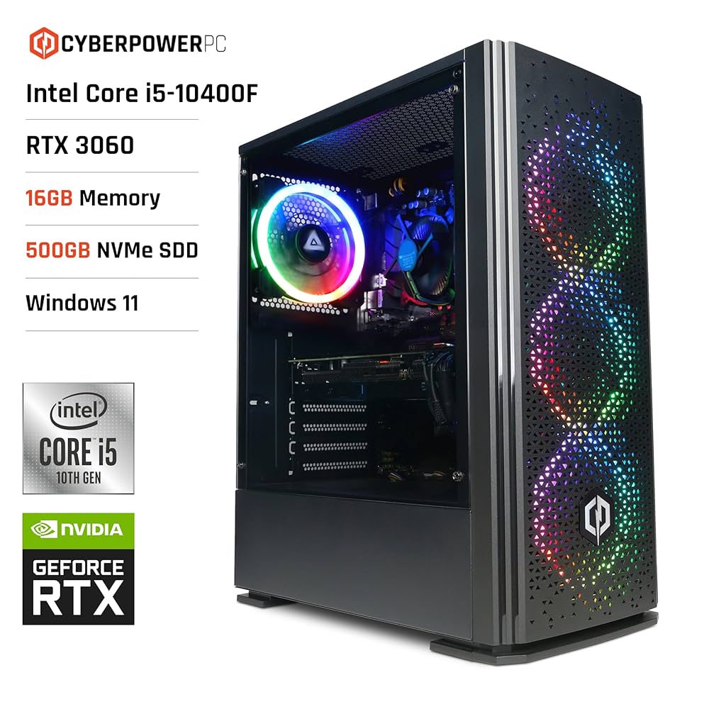 ゲーミングPC/RTX3060 12GB/i5 10400f/16gb インテル ゲーミングPC RTX3060 Core i5-12400F メモリ16GB