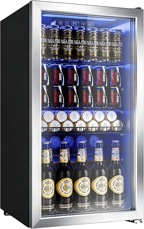 Manastin MSBRSL 3.2 cu ft Wine Cooler Silver