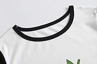 Vista 3 de Camisón de manga corta para niñas grandes con estampado de gatos y día perezoso