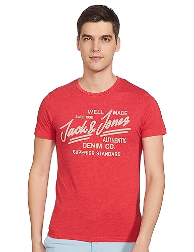 Jack & Jones Men's Slim T-Shirt Jack & Jones Men's Slim T-Shirt