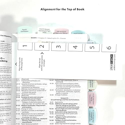 Miniatura 5 de Kit DIY 2026 ASA FARAIM Book + 75 pestañas para instructor de vuelo certificado - Kit CFI