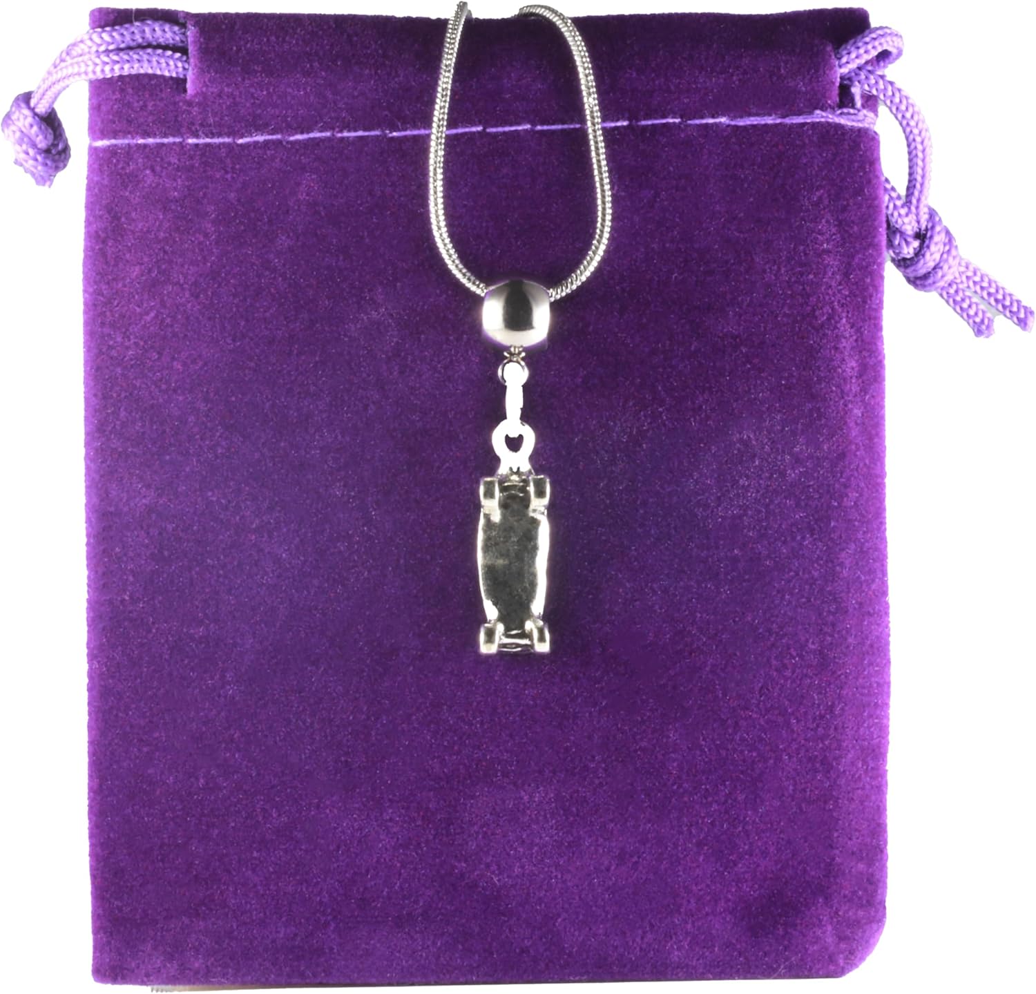 Dave The Bunny Skateboard Charm Jewelry