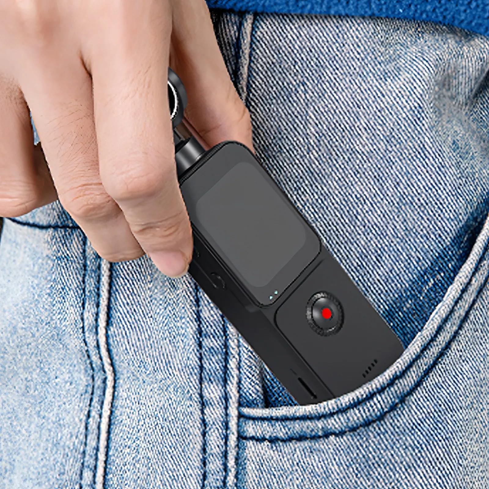 Videocamera Vlogging per YouTube, Video HD 1080P, 24MP, Fotocamera Digitale con Schermo LCD, Perfetta per Principianti e Creatori di Contenuti