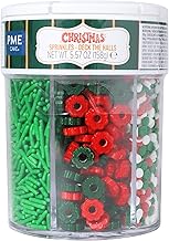 PME Christmas 6-in-1 Sprinkles Assortment - Let's Decorate the Rooms (158g)