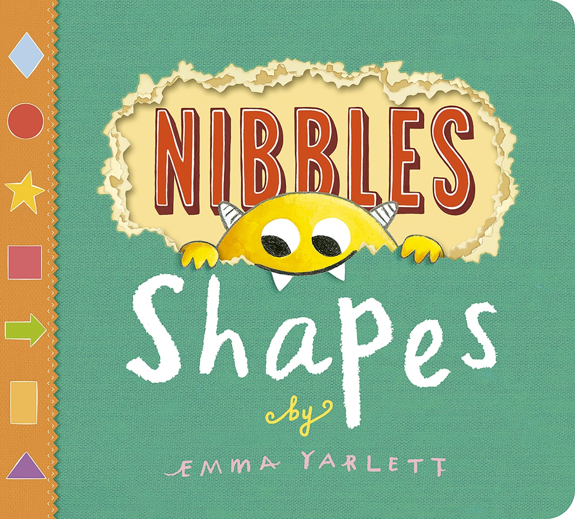 Nibbles Shapes by Emma Yarlett BOARD BOOK 9781801044271