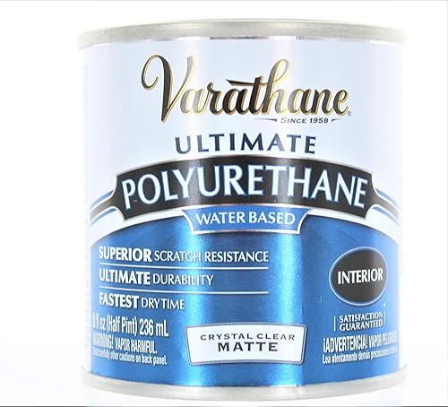 Media pinta de poliuretano de acabado mate transparente suave al toque Varathane 262075, 262075
