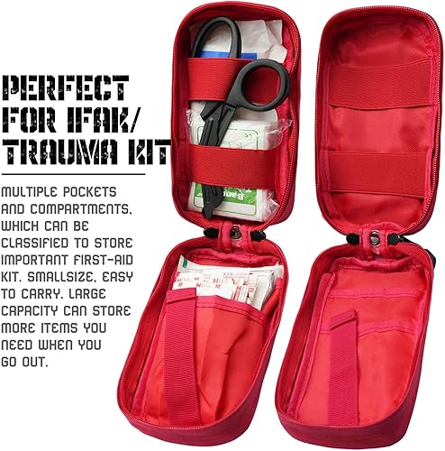 Miniatura 6 de Actualice la bolsa Molle Ifak, bolsa médica táctica de operación con una sola mano EMT