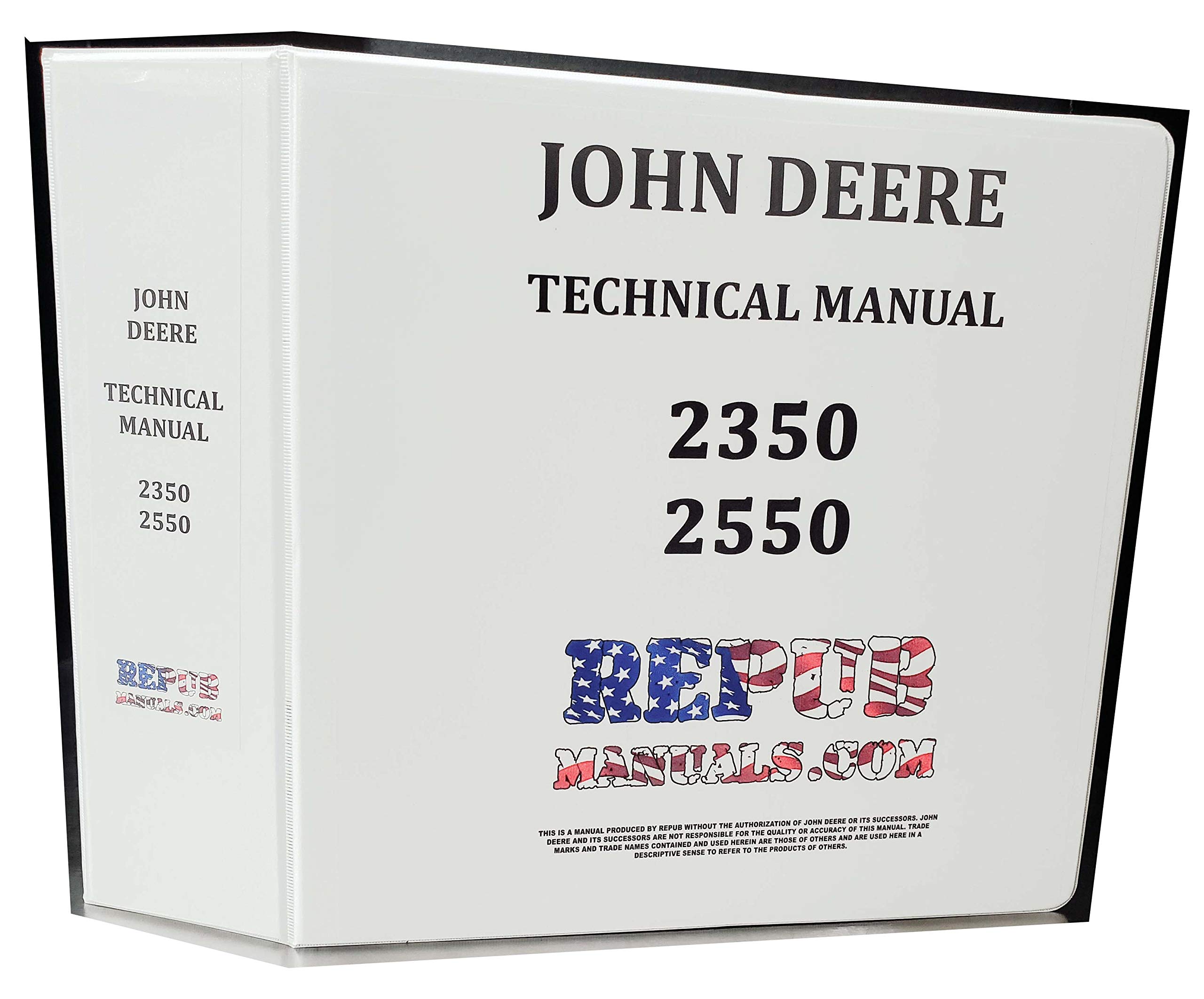 John Deere 2350 Tractor Technical Service Repair Manual