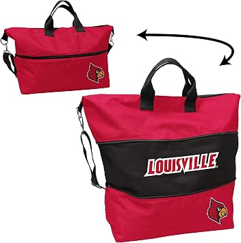 Logo Brands Officially Licensed NCAA Expandable Tote, One Size, Team Color