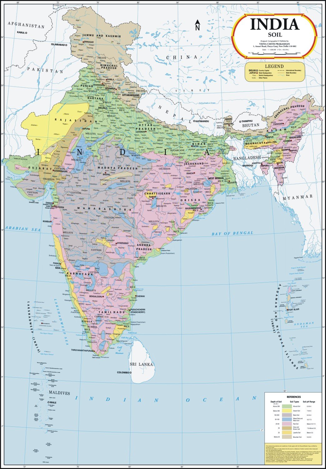 India Soil Map