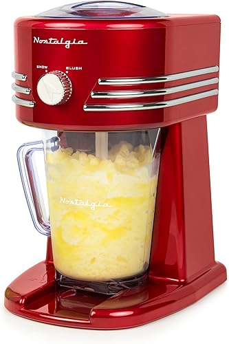 Nostalgia FBS400RETRORED Retro Series 32 onzas estación de preparación de bebidas congeladas