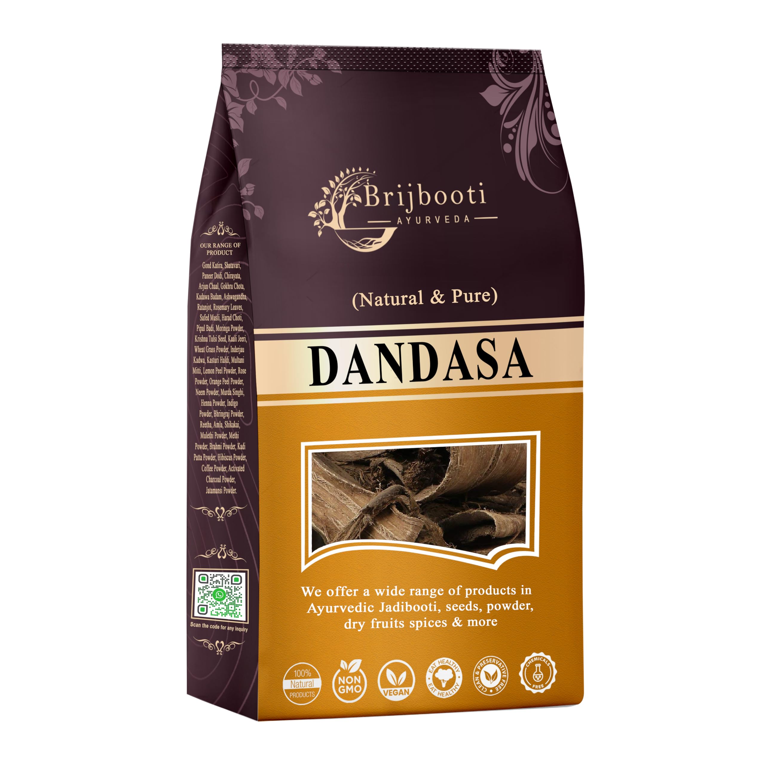 BrijBooti Dandasa 400 Gr - Datoon - Juglans - Walnut Tree Peel (Helps in teeth whitening) (B09R288H8T) Amazon Price History, Amazon Price Tracker
