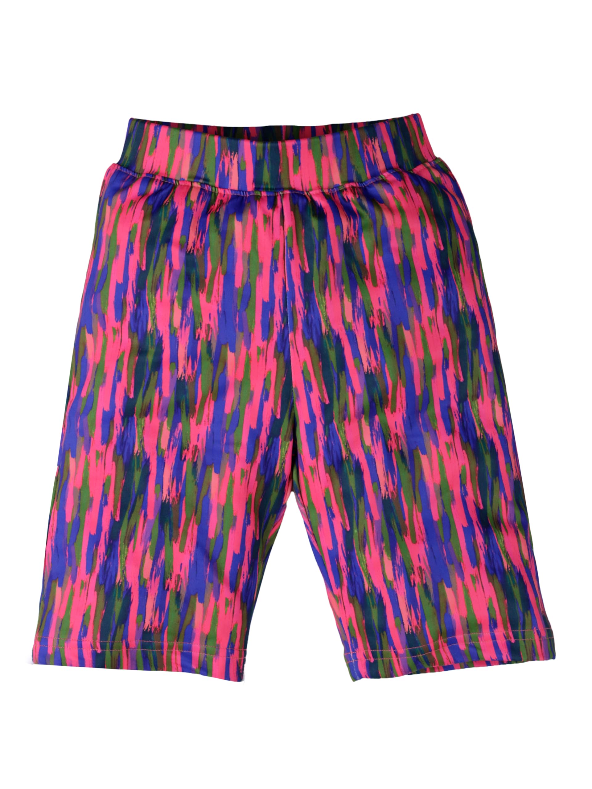 KiddoPanti Girls Printed Cycling Shorts-image-47