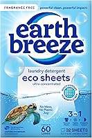 Vista 11 de Earth Breeze Hojas de detergente para ropa sin fragancia, 180 cargas, jabón ecológico sin líquido, apto para viajes para ciclos fríos y calientes