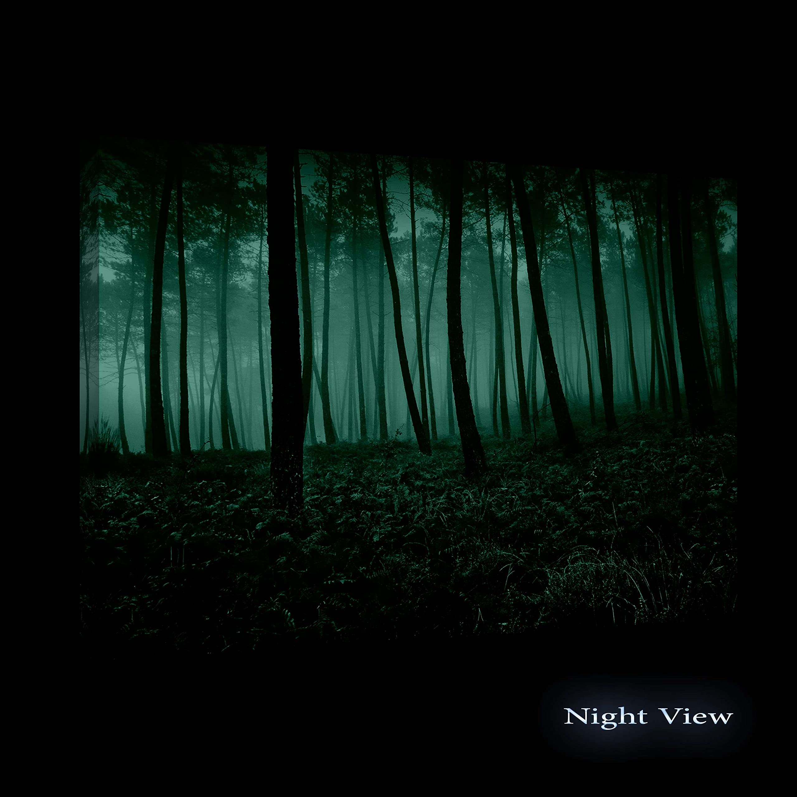 Startonight Impression Sur Toile Lumineux Peinture Forêt Rouge Pourpre, Tableau Paysage Nature - Decoration Murale Salon Moderne - Image sur Toile - 60 x 90 cm Idée Cadeau Élégante et Originale