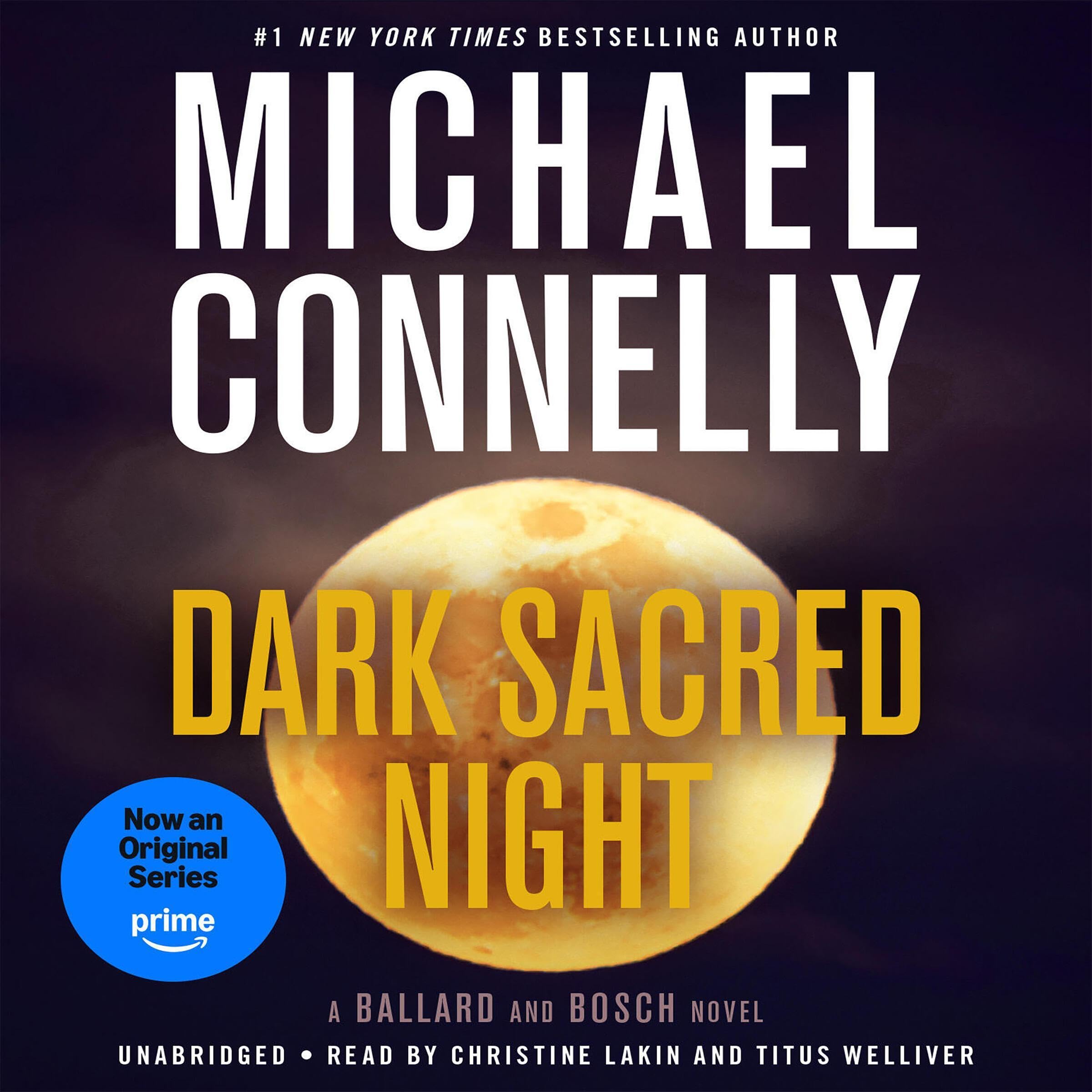 Cover art for Dark Sacred Night A Ballard and Bosch Novel