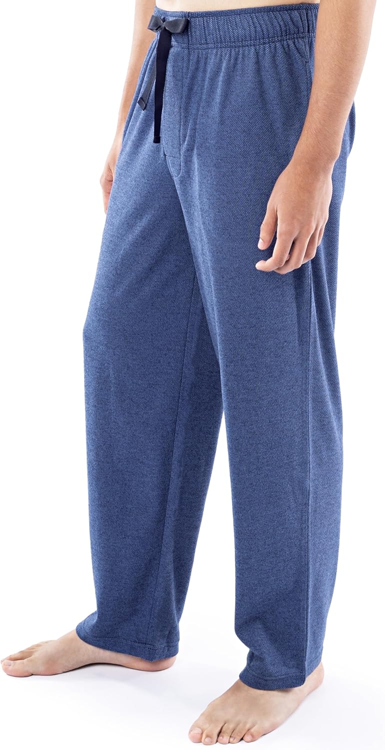 IZOD mens Heather Knit Sleep Pajama Pant - Image 6