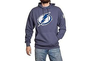 Calhoun NHL Surf & Skate Unisex Waffle Frayed Patch Pullover Hoodie – The Coastal Collection