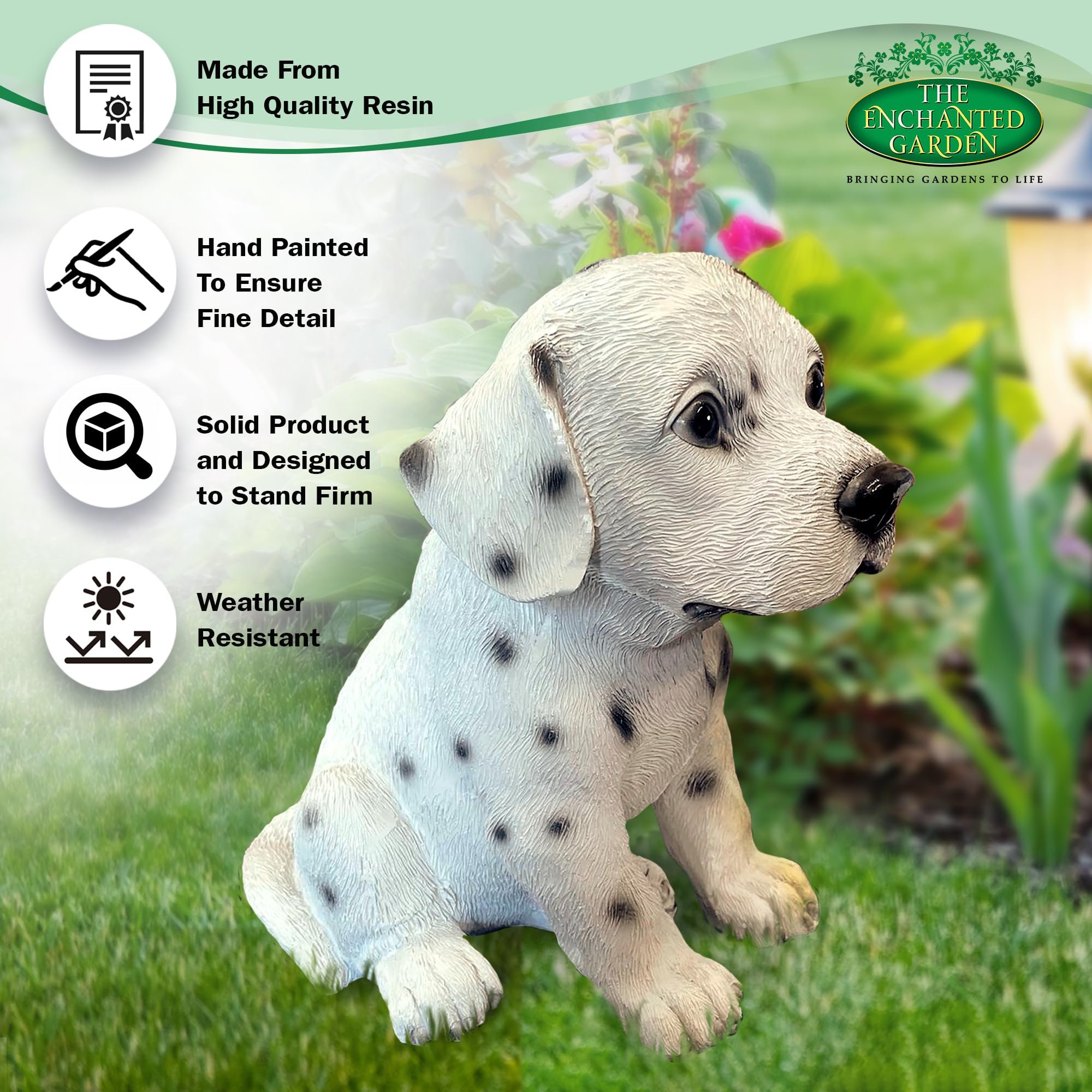 MNHGFD - Statuetta Decorativa In Resina Per Cani, In Resina, Per Interni Ed Esterni, Decorazione Da Giardino, Sculture Da Giardino, Sculture Ornamentali In Vaso - Foto 9