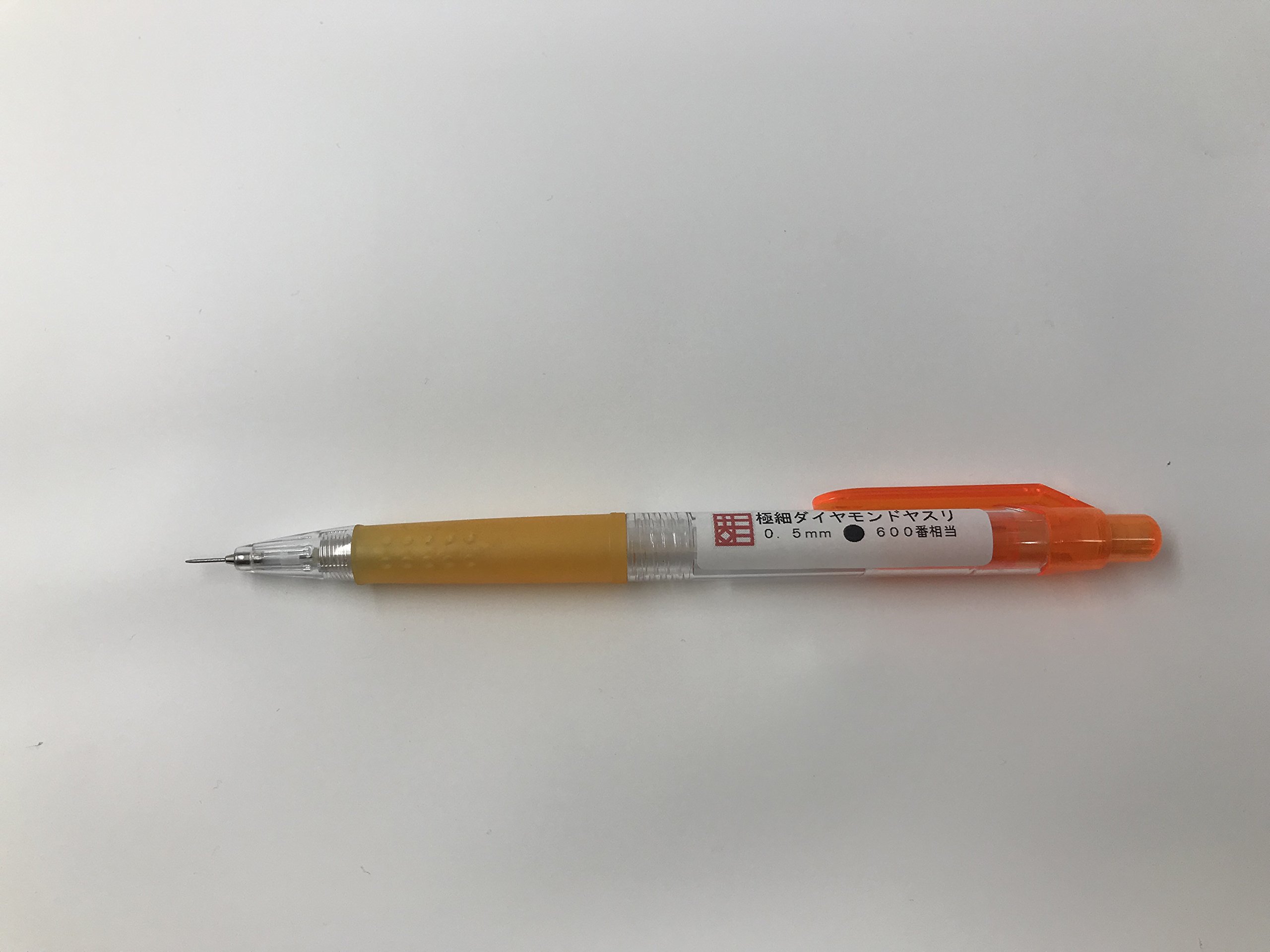 スジボリ堂 極細ダイヤモンドヤスリ 四角 0.6×0.5 600番相当 超