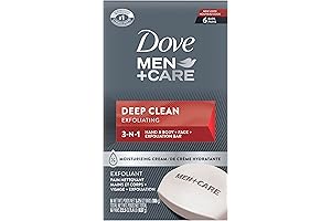 Dove Men+Care Body and Face Soap Bar for Deep Cleansing and Nourishment
