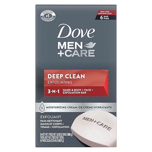 Dove MenCare - Jabón corporal y barra facial más hidratante que el jabón en barra de limpieza profunda elimina eficazmente las bacterias nutre tu Dove MenCare - Jabón corporal y barra facial más hidratante que el jabón en barra de limpieza profunda elimina eficazmente las bacterias nutre tu
