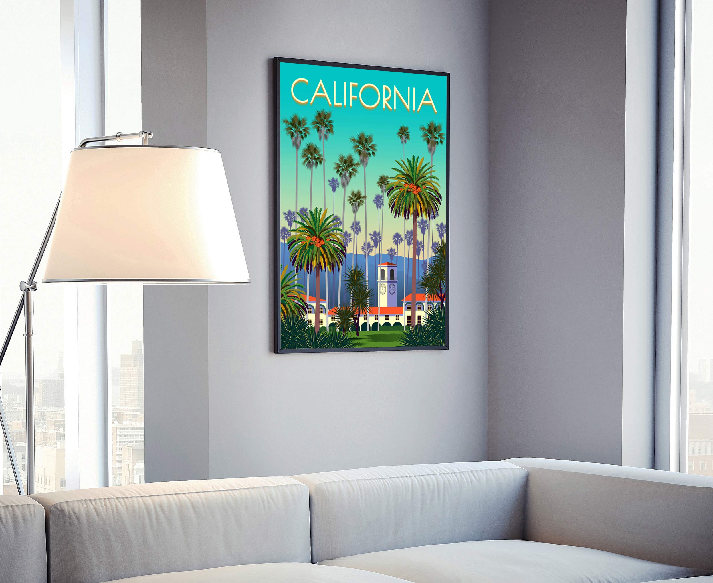スタンダードカリフォルニア　ポスター カリフォルニアのポスター:California_d809 通販