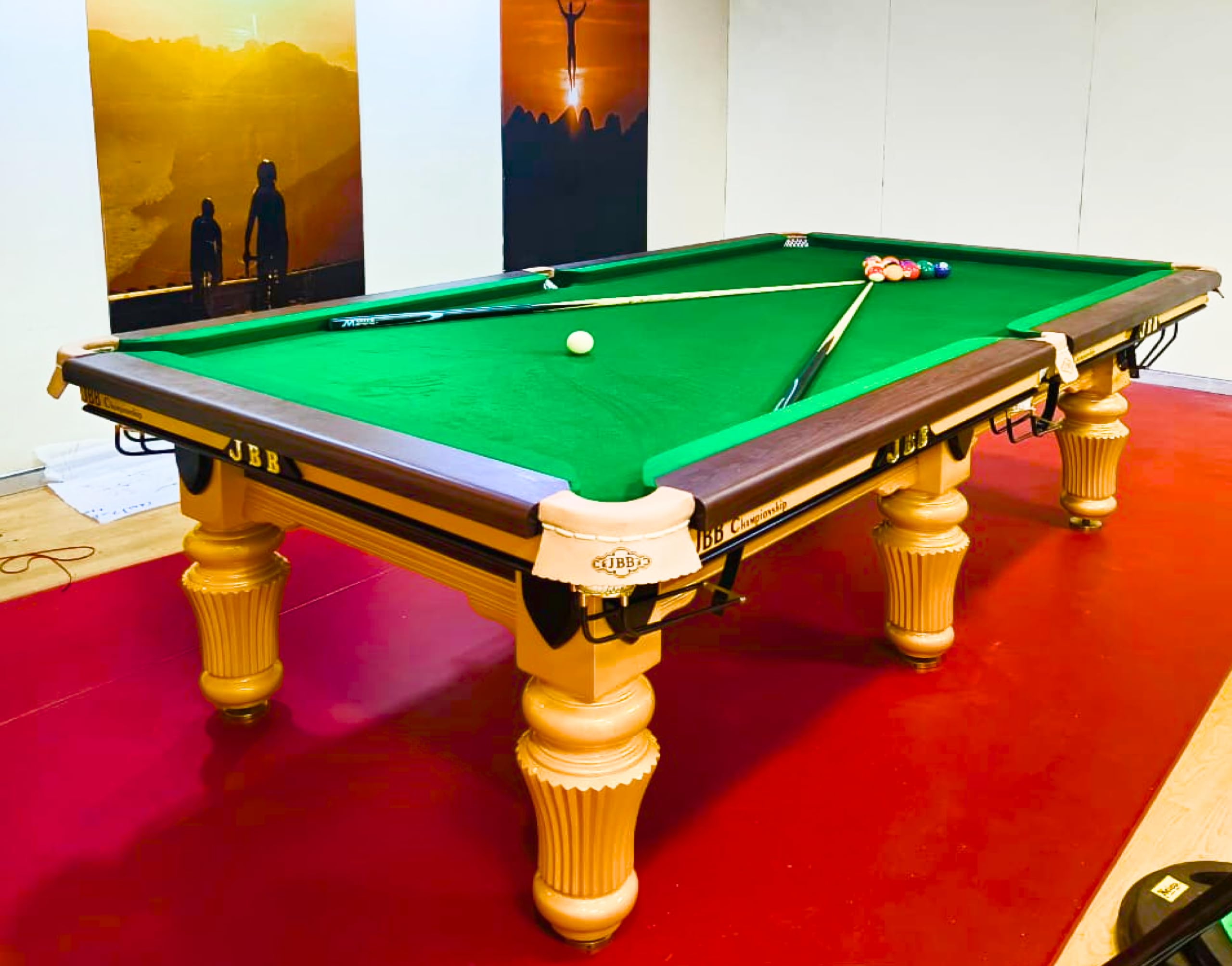 JBB Pool Table || 4ft x 8 ft || Billiard Table || Commercial Model || Wooden Table SR.- JBB0001-image-40