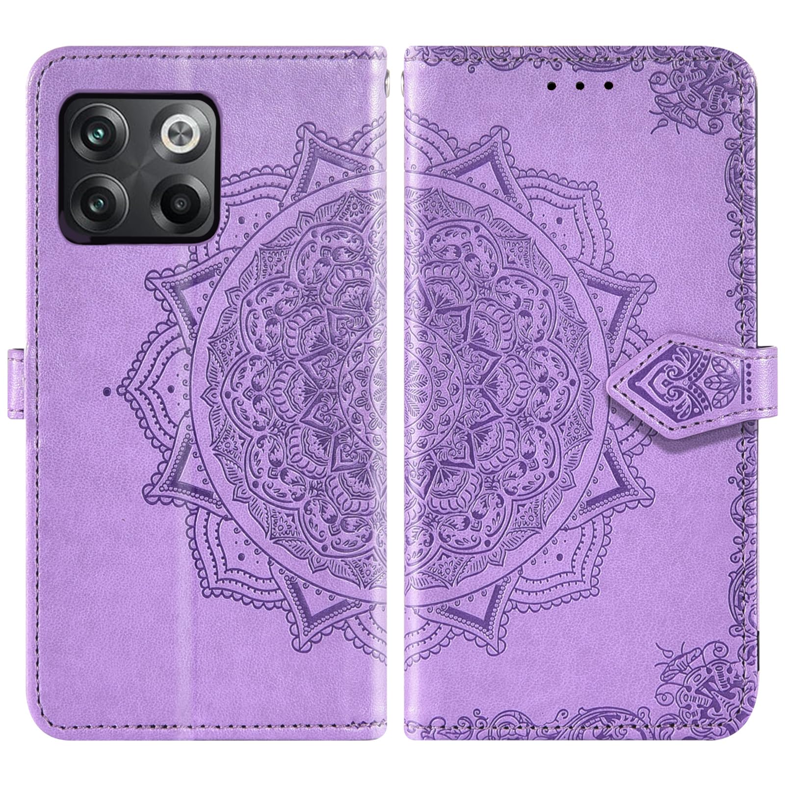 Asuwish Cover Per OnePlus 10T 5G / Ace Pro Con Vetro Temperato Incluso - Custodia Morbida TPU Sottile E Antiscivolo - Ricarica Wireless - Blu