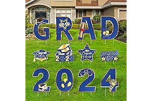 Graduation Outside Decorations 2023 Waterproof 12 Pack