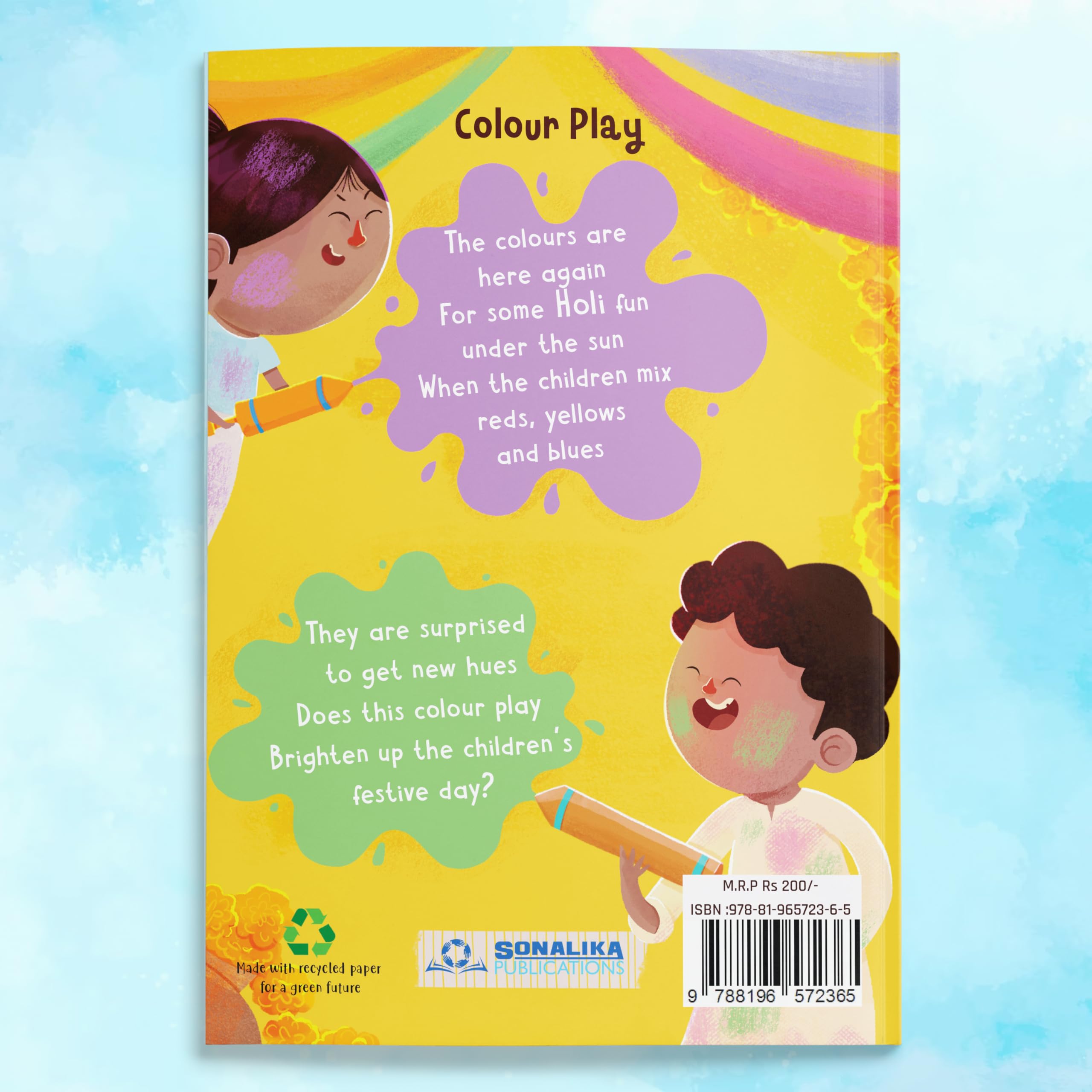 Colour Play - The Art Of Mixing Color | Story Books For Kids | Sonalika Publications 3