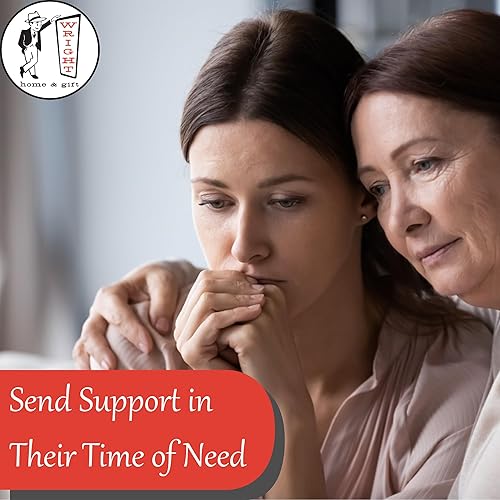 Miniatura 5 de Wright Home & Gift Tarjetas de felicitación de condolencias funerarias de mariposa  Paquete de 2 + 2 sobres (5 x 7)