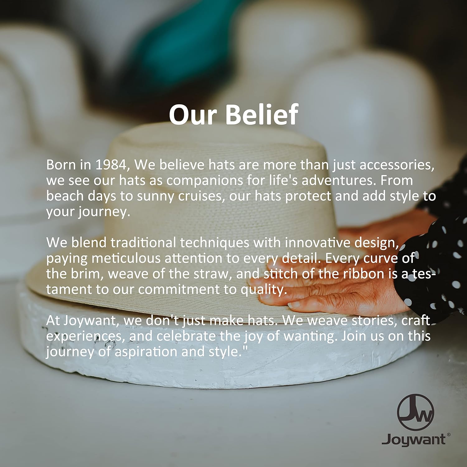 Joywant Womens Sun Visor Hats, Packable Wide Brim Ponytail Beach Hat Straw Visor Summer Beach Vacation Essentials for Womens - Image 8