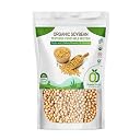 Organic Delight All Natural High Protein Organic Soyabean (1kg) - USDA Certified - Source Of Dietary - High Fiber And Protein, Rich In Antioxidants, Fresh Pulses Whole Yellow Soyabean Dana gallery image